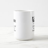 楽しい体育教師の定義 コーヒーマグカップ (中央)