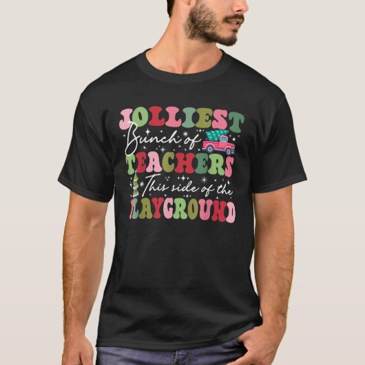 楽しい先生たちの集まり Playground この側で Tシャツ (正面)