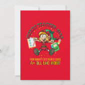 楽しい先生のクリスマス！ シーズンカード (正面)