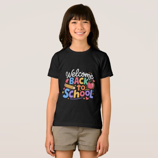 楽しい先生の学校の初日 バックトゥスクール トライブレンドＴシャツ (正面全面)
