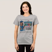 楽しい公式看護師 2026年卒業Tシャツ トライブレンドTシャツ (正面全面)