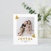 楽しい写真のクリスマスカード (スタンド正面)
