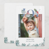 楽しい写真のホリデーカード シーズンカード (正面/裏面)