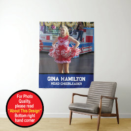 楽しい写真の吊り飾り タペストリー