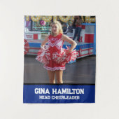 楽しい写真の吊るし飾り タペストリー (正面)