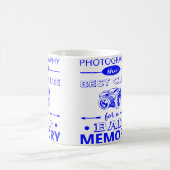 楽しい写真家 メンズ 写真ギフト レディース コーヒーマグカップ (中央)