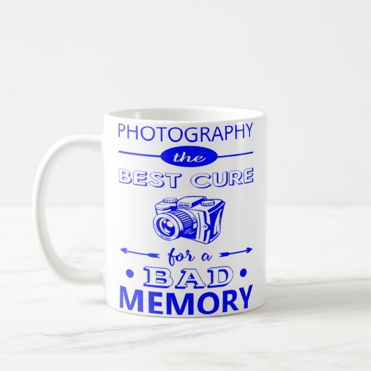 楽しい写真家 メンズ 写真ギフト レディース コーヒーマグカップ (左)