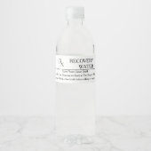 楽しい処方箋 二日酔い 回復 ウェディング ペットボトルラベル (正面)