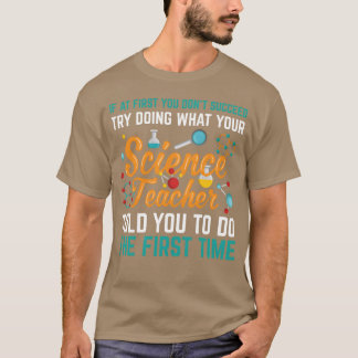 楽しい化学実験 科学教師 おもしろTシャツ 男の子 Tシャツ