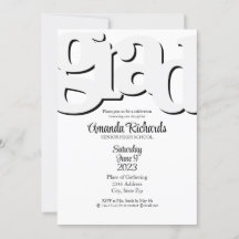 楽しい卒業パーティーのお誘い