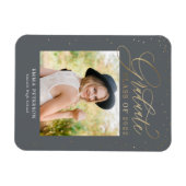 楽しい卒業発表マグネット マグネット (横)