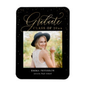 楽しい卒業発表マグネット マグネット (縦)