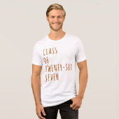 楽しい卒業記念品 トライブレンドTシャツ (正面全面)