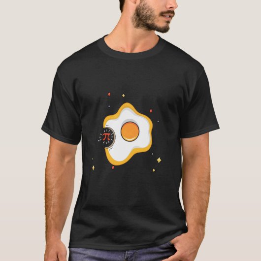 楽しい卵 円周率の日 パイ 数学 愛好家 ジェネレーション 3.14 c tシャツ (正面)
