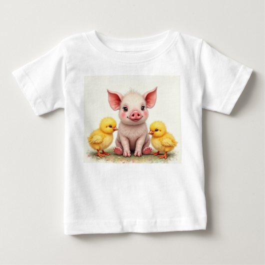 楽しい友情 ベビーTシャツ (正面)