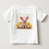 楽しい友情 ベビーTシャツ (裏面)