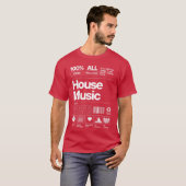 楽しい友達家族T Tシャツ (正面フル)