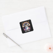 楽しい同盟者 CA プライド サングラス ゲイプライド LGBTQ スクエアシール (封筒)