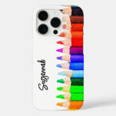 楽しい名前カラーペンケース iPhone Case-Mate iPhoneケース (裏面)