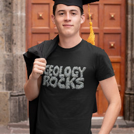 楽しい地質学 Rocks - 3D 石 地球科学のダジャレ Tシャツ