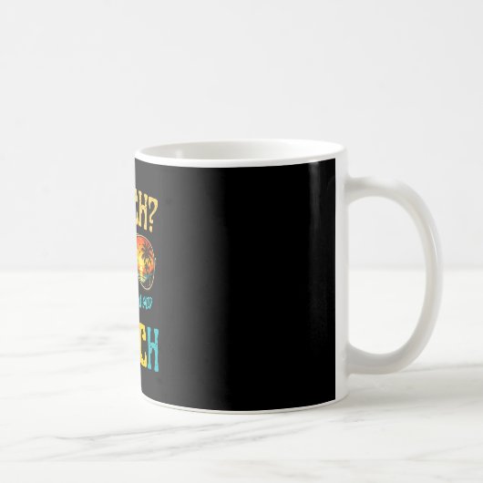 楽しい夏のビーチの先生の気分を教える コーヒーマグカップ (右)