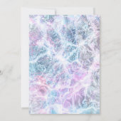 楽しい夏のプールパーティーバースデー 招待状 (裏面)