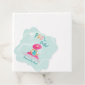 楽しい夏のプールパーティー 水彩 スイート16 フェイバータグ (インサイチュ)