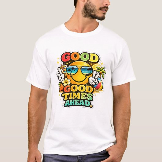 楽しい夏の始まり Tシャツ (正面)