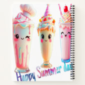 楽しい夏の日 ノートブック (裏面)