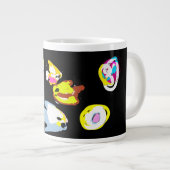 楽しい夏 海 ジャンボコーヒーマグカップ (正面右)
