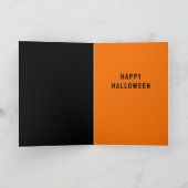 楽しい大人のハロウィン カード (内部)