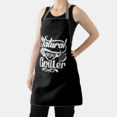 楽しい天然のグリラー BBQ エプロン (インサイチュ)