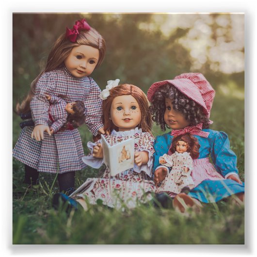 楽しい女の子 フォトプリント            (正面)