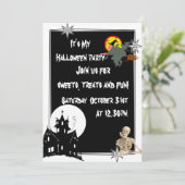 楽しい子供たちの不気味なハロウィン 招待状 (スタンド正面)