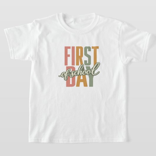 楽しい学校の初日 先生 女子 学生服 Tシャツ (レイダウン)