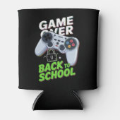 楽しい学校の最初の日 ゲームオーバー バックトゥスクール 缶クーラー (正面)