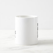 楽しい学校カウントダウン生徒教師教室ユーモア コーヒーマグカップ (中央)