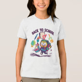 楽しい学校生活のはじまり トライブレンドＴシャツ (正面)