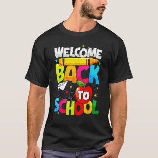 楽しい学生の先生のための学校に戻るTシャツ Tシャツ