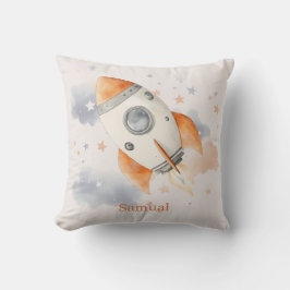 楽しい宇宙ロケット子供用 クッション
