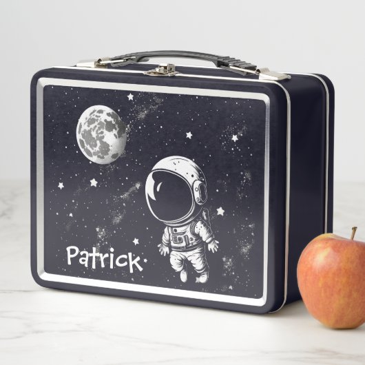 楽しい宇宙飛行士の宇宙メタルランチボックス メタルランチボックス (インサイチュ)