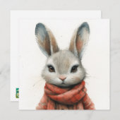 楽しい家具:笑顔のメモ🐰デジタル シーズンカード (正面/裏面)