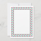 楽しい家族の再会 保存日付招待状カード 招待状 (裏面)