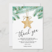 楽しい小さなブライダルシャワー サンキューカード (正面)