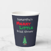 楽しい小さなブライダルシャワー 紙コップ (正面)
