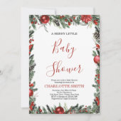楽しい小さなベビーシャワーの招待状 招待状 (正面)