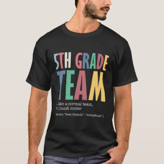 楽しい小学5年生チーム Tバック Tシャツ