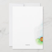 楽しい少年たちの遊び 招待状 (裏面)