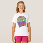楽しい幼稚園100日目スパークル先生クラス Tシャツ (正面フル)