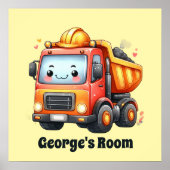 楽しい建設好きのための保育園  ポスター (正面)